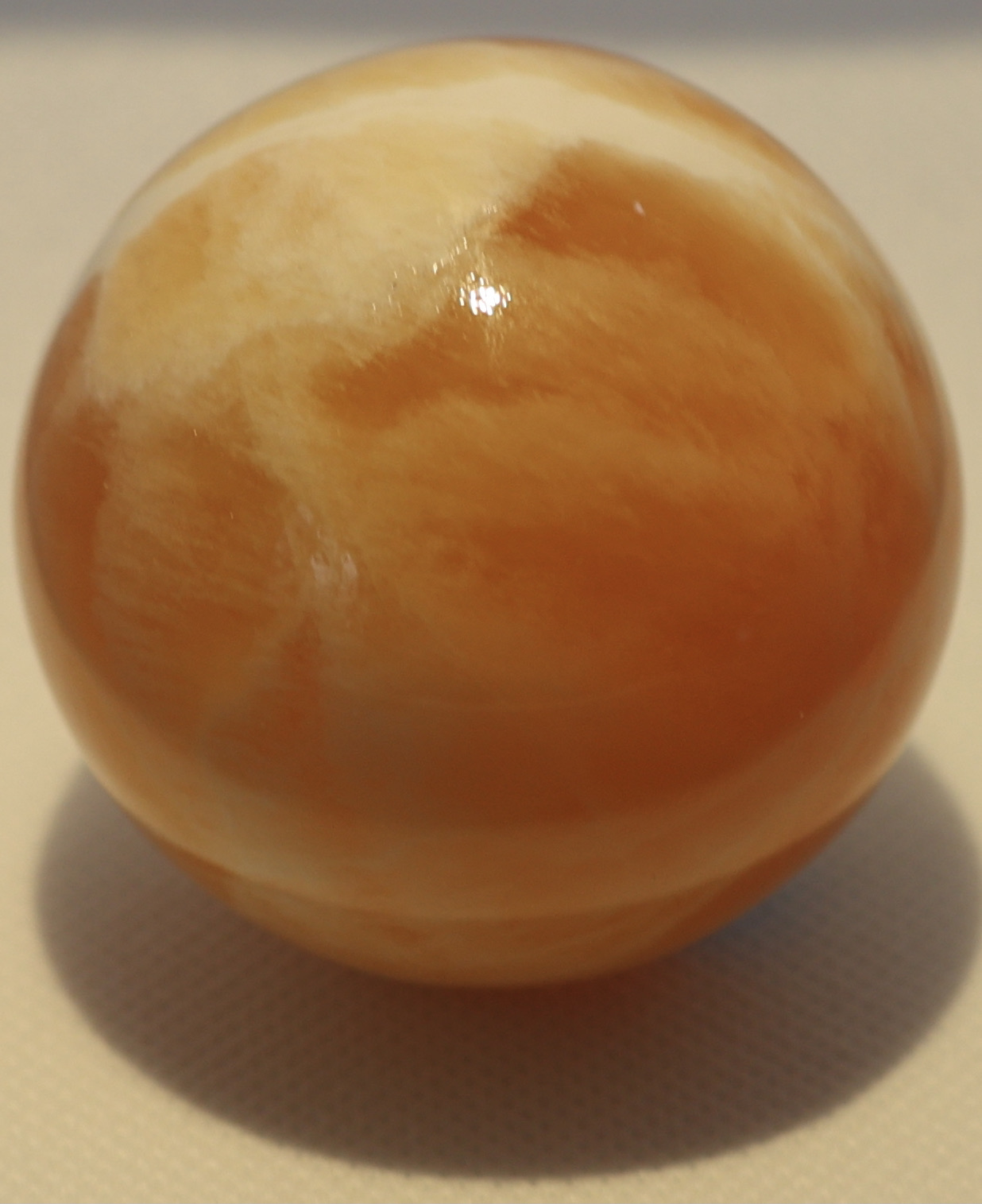 Calcite Orange Sphere