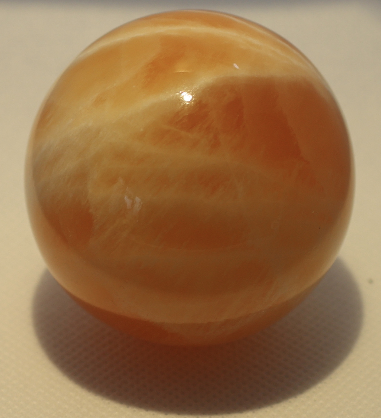 Calcite Orange Sphere