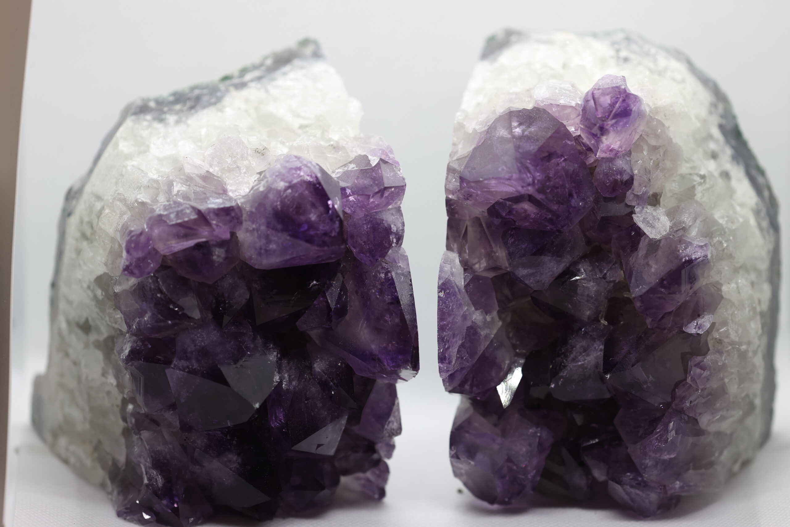 Amethyst Bookends