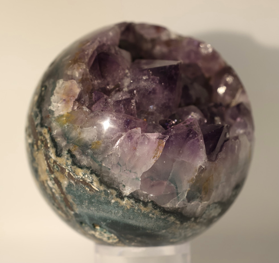 Amethyst Geode Sphere