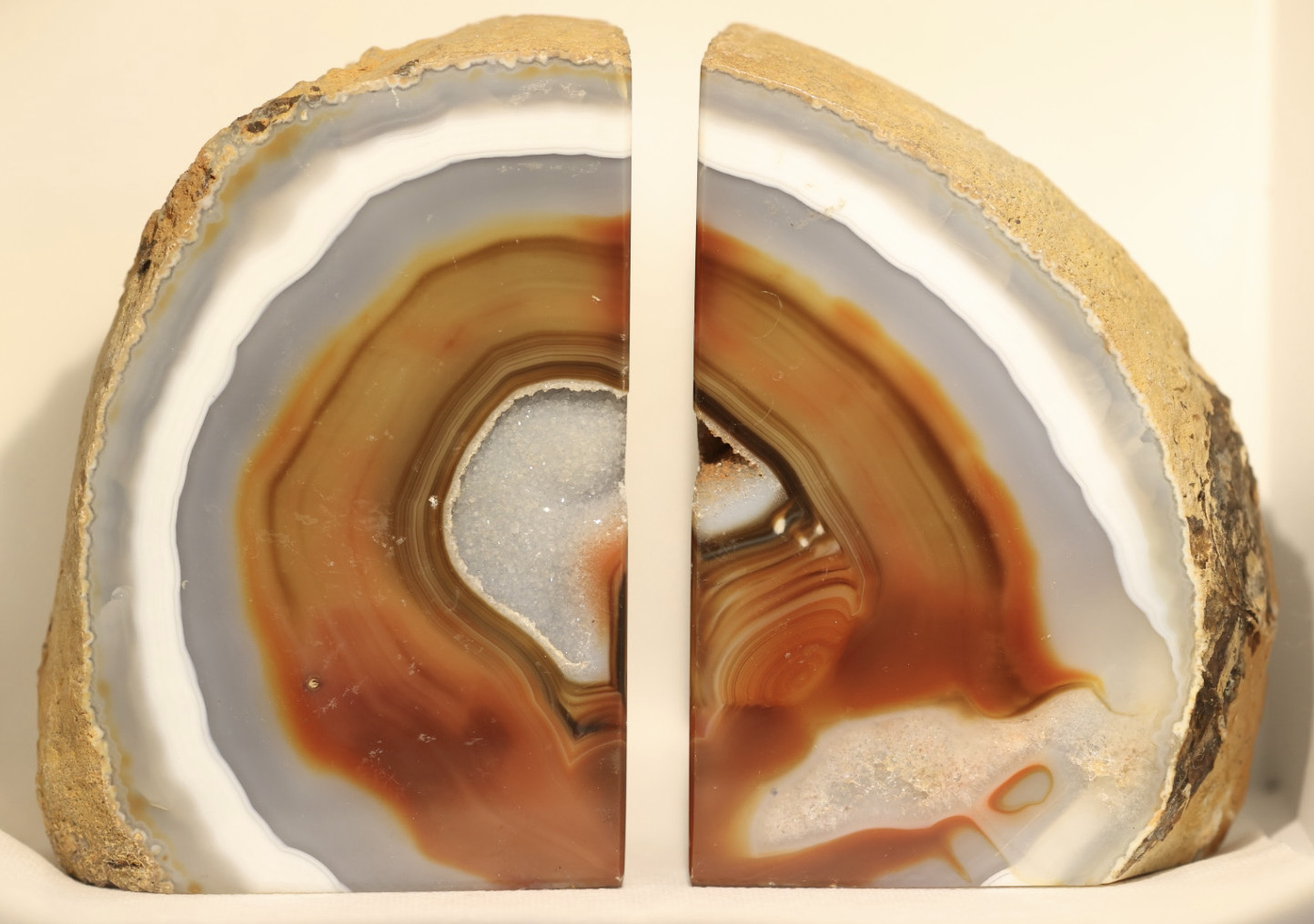 Carnelian Agate Bookends