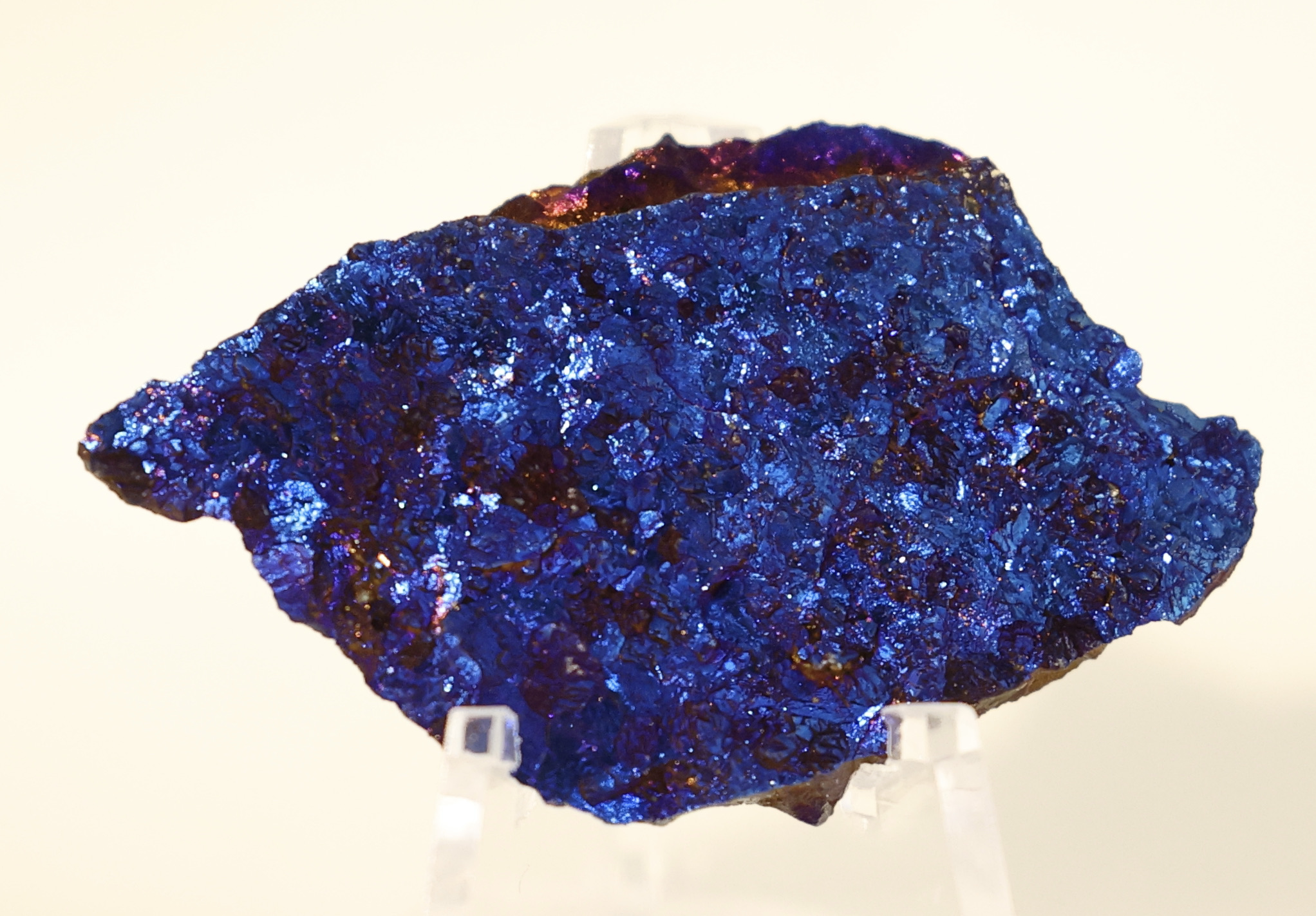 Cobalt Aura Quartz Cluster