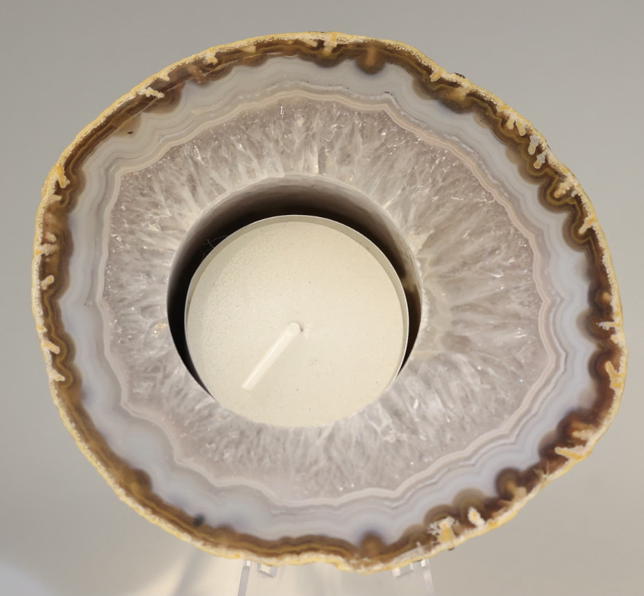 Agate Candleholder