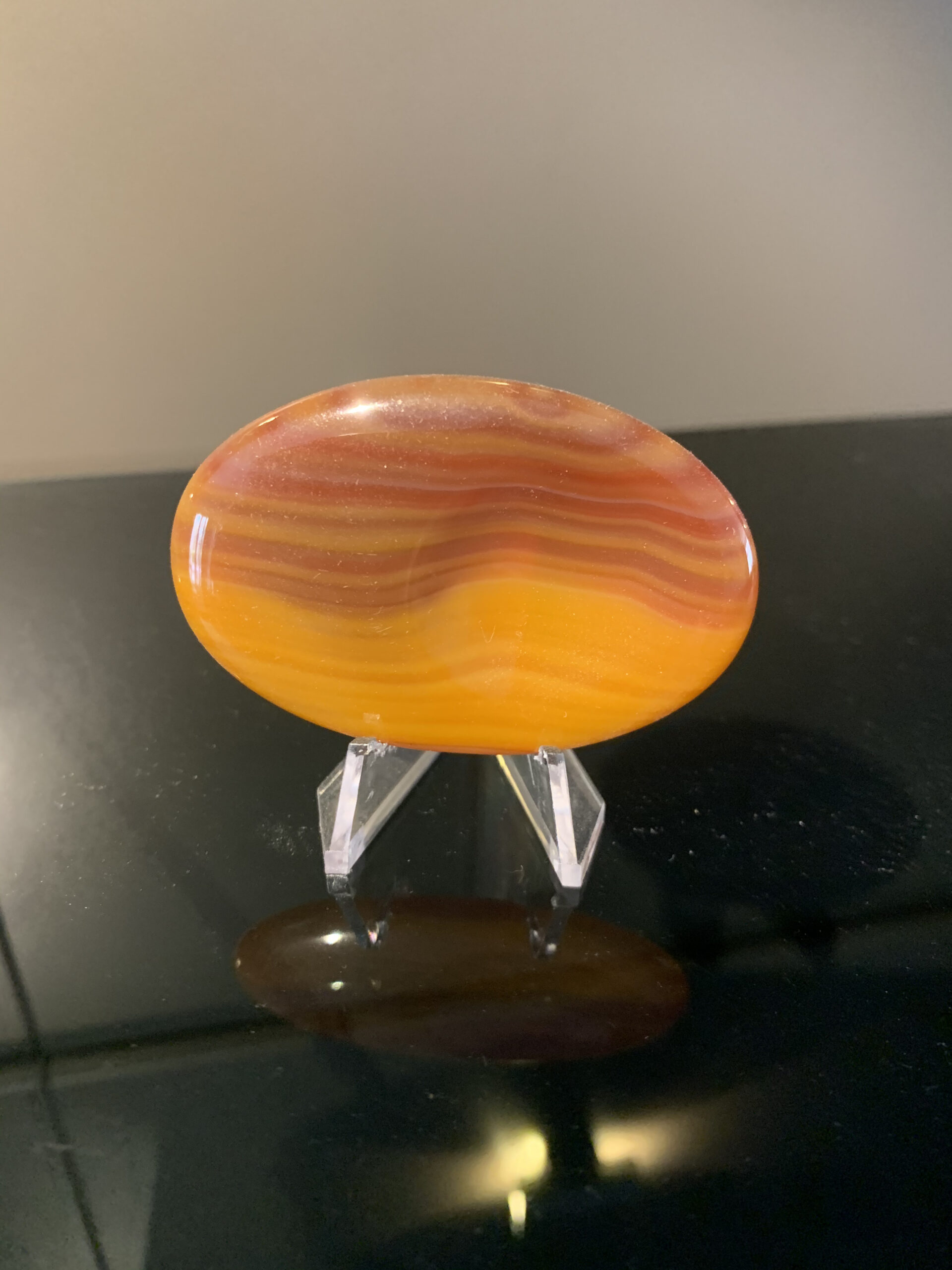 Carnelian Thumb / Worry Stones