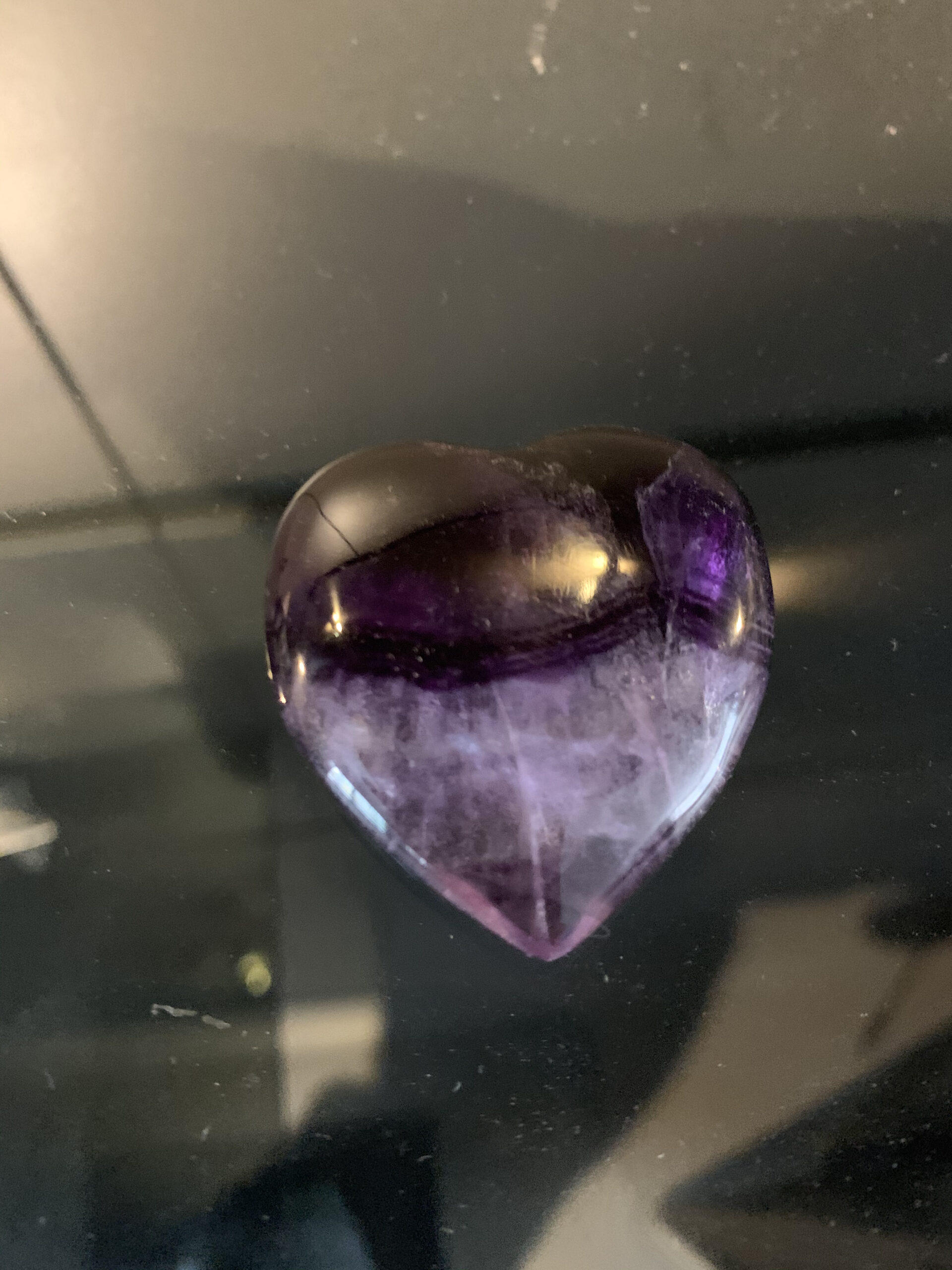Amethyst Heart