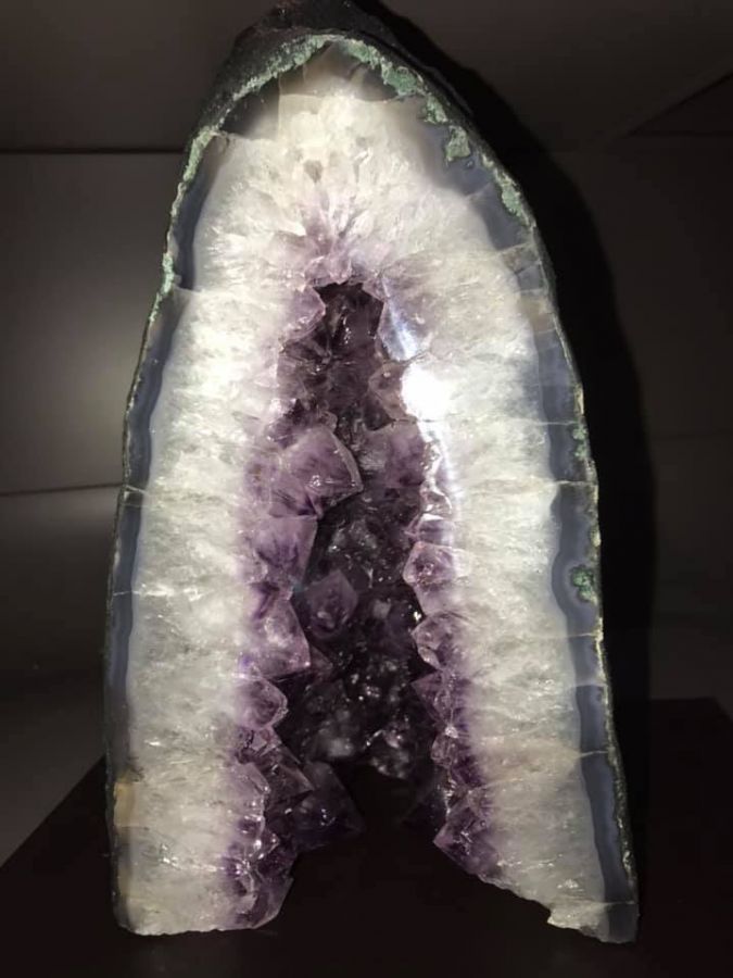 Magnificent Amethyst Madonna