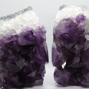 Amethyst Bookends