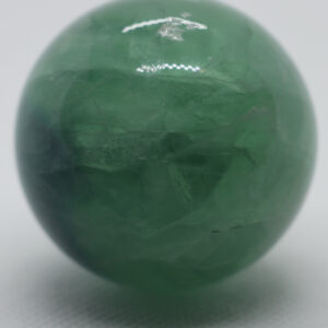 Green Fluorite Crystal Sphere