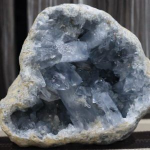 Blue Celestite Cluster Geode