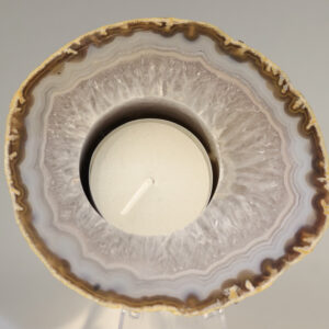 Agate Candleholder